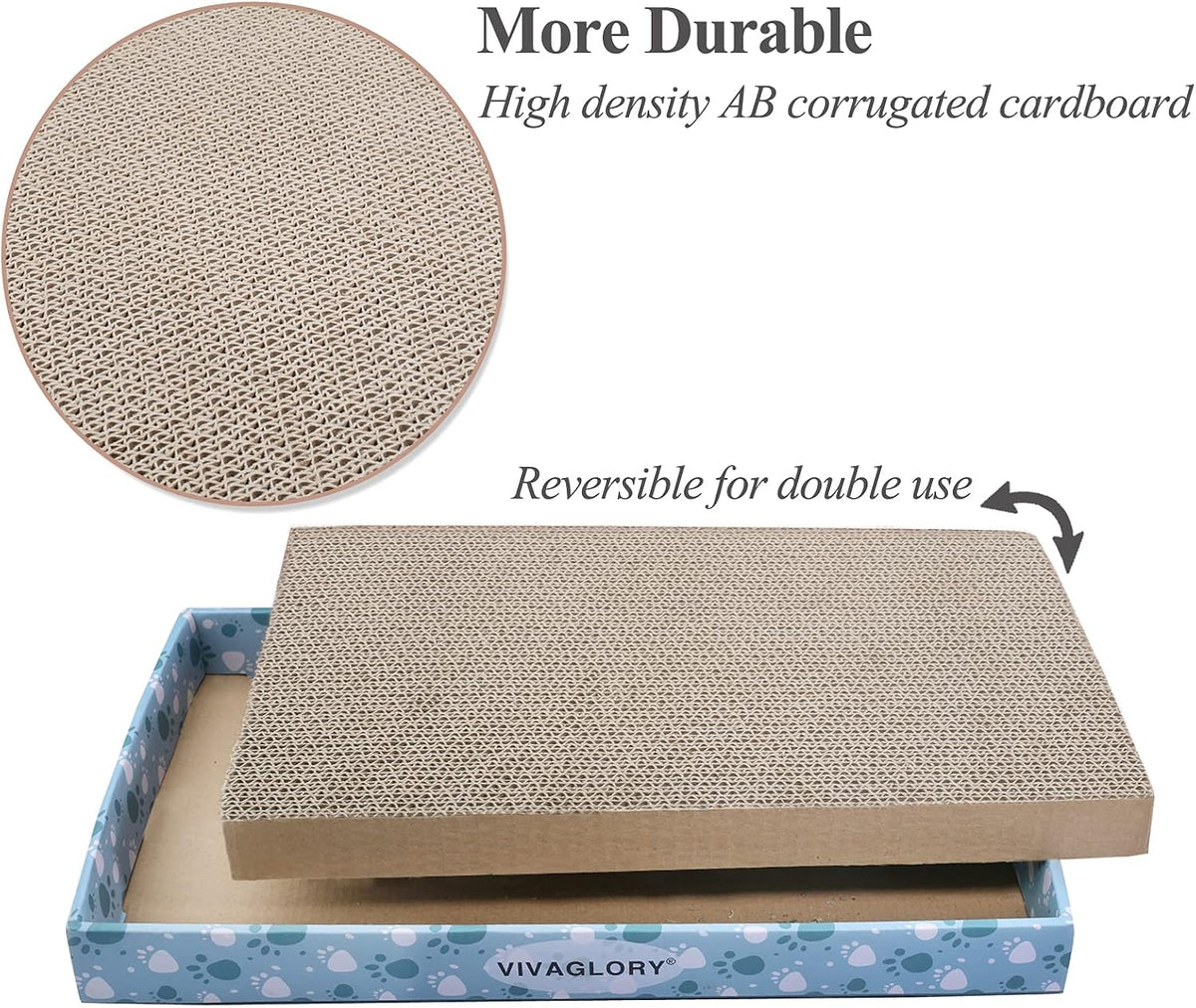 Cat Scratcher Padpal Cat Scratching Board, Extra Wide, 3Pack