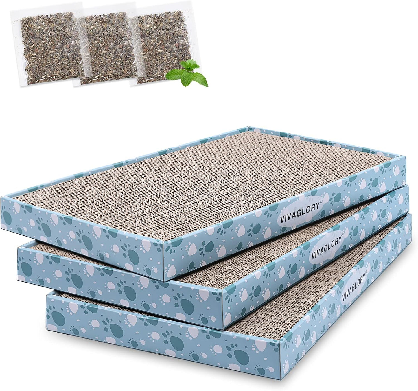 Cat Scratcher Padpal Cat Scratching Board, Extra Wide, 3Pack