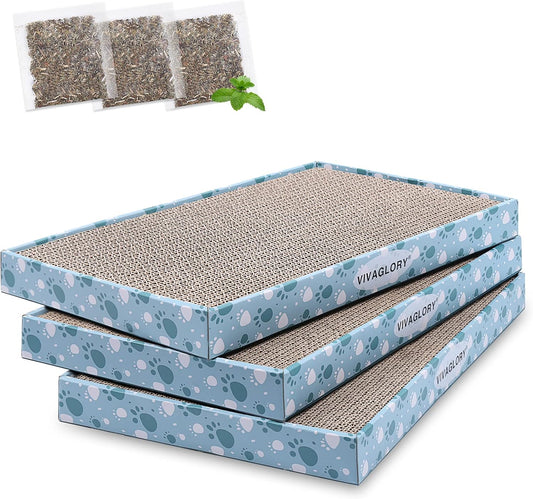 Cat Scratcher Padpal Cat Scratching Board, Extra Wide, 3Pack