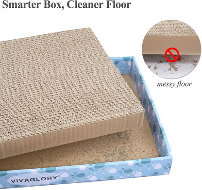 Cat Scratcher Padpal Cat Scratching Board, Extra Wide, 3Pack